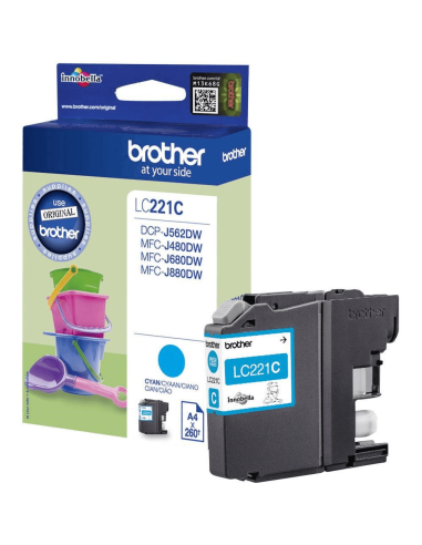 LC-221C - Cartouche Brother