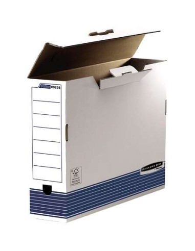 Fellowes Bankers Box Caja de Archivo Definitivo 100mm A3 - Montaje Automatico Fastfold - Carton Reciclado Certificacion FSC