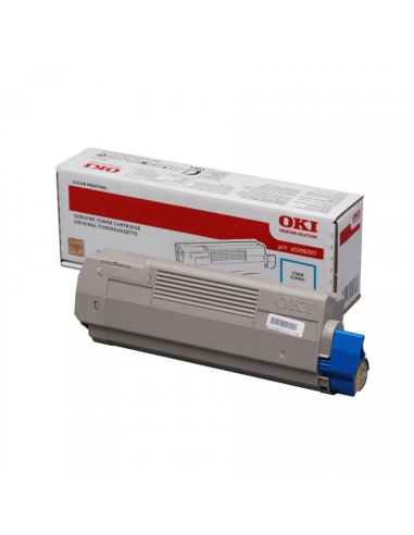 OKI 45396303 - Cyan - Cartouche Toner OKI