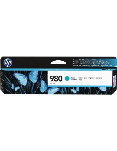 HP D8J07A - HP 980 - Cyan - Cartouche HP