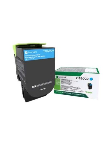 Lexmark 71B20C0 - Cyan - Toner