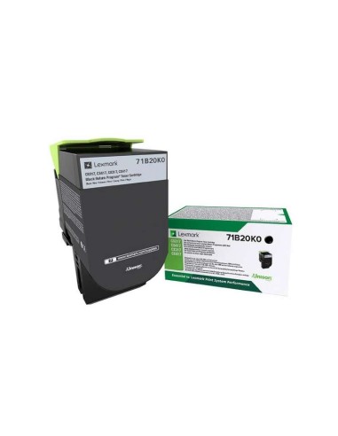 Lexmark 71B20K0 - Noir - Toner