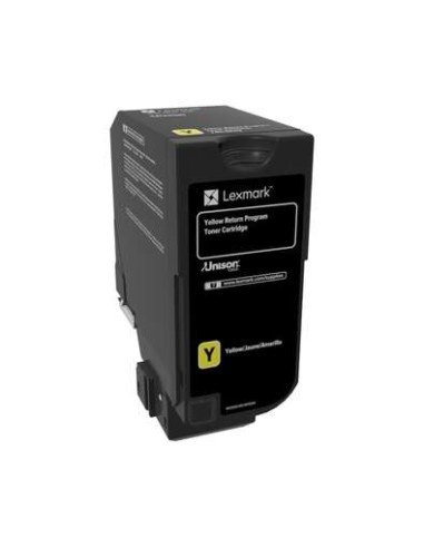 Lexmark 74C20Y0 - Jaune - Toner 