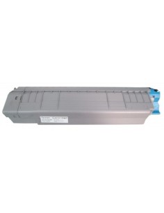 44643004 - Noir - Toner Compatible Oki C801/C821