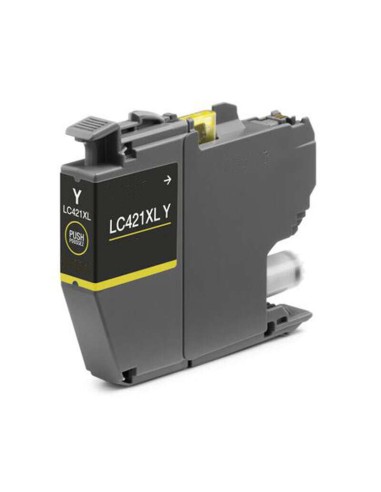 Compatible Brother LC421XL - LC421XLY - Jaune