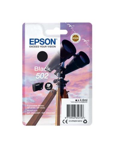 Epson 502 - C13T02V14010 - Jumelles - Noir - Cartouche