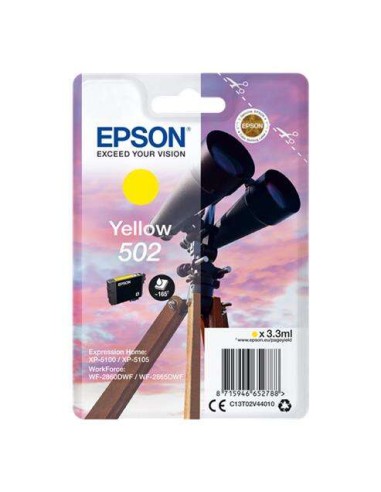 Epson 502 - C13T02V44010 - Jumelles - Jaune - Cartouche