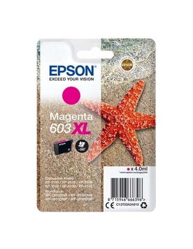 Epson 603XL - C13T03A34010 - Étoile de mer - Magenta - Cartouche