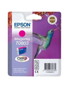 Epson T0803 - C13T08034011 - Colibri - Magenta - Cartouche