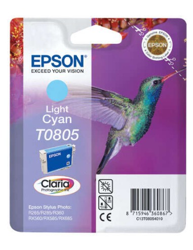 Epson T0805 - C13T08054011 - Colibri - Light Cyan - Cartouche