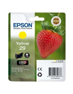 T2984 - 29 - Jaune - Cartouche Epson "Fraise" Claria 2