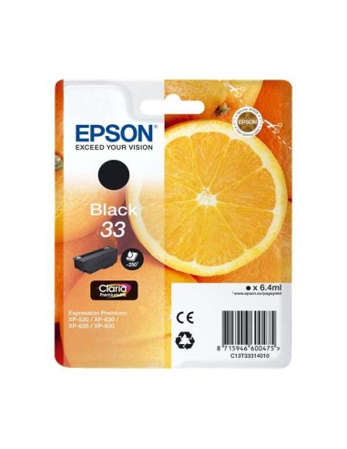 Epson T3331 (33) - C13T33314012 - Orange - Noir - Cartouche