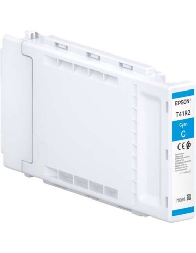 Epson T41R2 - UltraChrome XD2 - C13T41R240 - Cyan - Cartouche