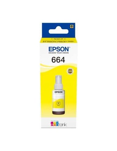 Epson T6644 - C13T664440 - Jaune - Bouteille