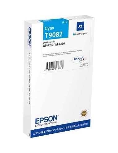 Epson T9082 - C13T908240 - Cyan - Cartouche