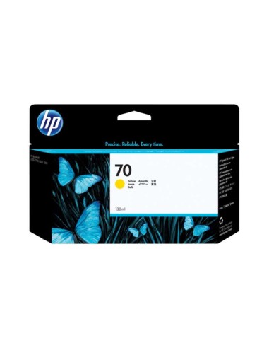 HP 70 - C9454A - Jaune - Cartouche