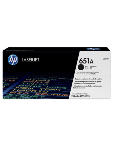 HP CE340A - 651A - Noir - Toner