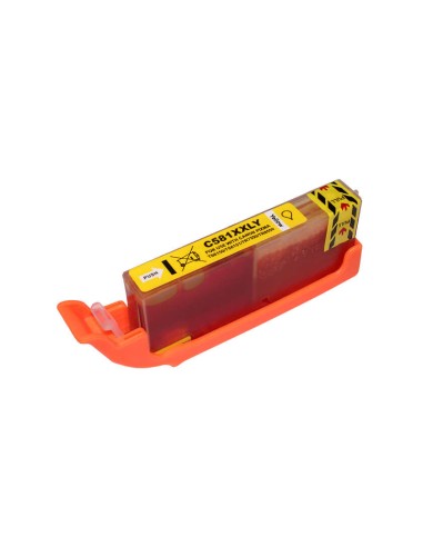 Compatible CLI-581Y XXL - Jaune - Cartouche Compatible