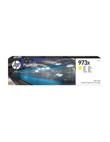 HP 973X- HP F6T83AE - Jaune - Toner HP