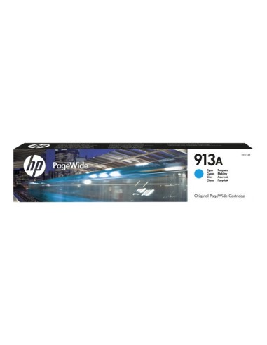 HP 913A - HP F6T77AE- Cyan - Cartouche HP