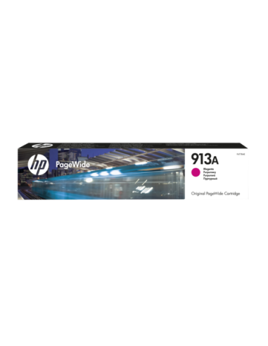 HP 913A - HP F6T78AE - Magenta - Cartouche d'encre PageWide HP